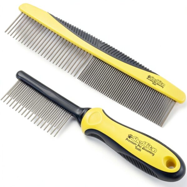 Bigwig Dual Pet Grooming Tool Set Dog Cat Comb Detangler-4