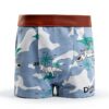 Boys Boxer Briefs Cotton Spandex 12 Pack Navy Blue-1