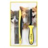 Bigwig Dual Pet Grooming Tool Set Dog Cat Comb Detangler-3