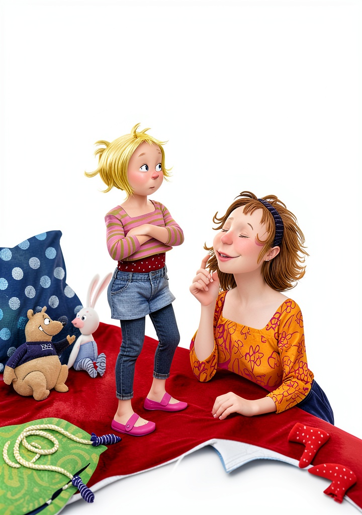 Children reading the safety book with a parent