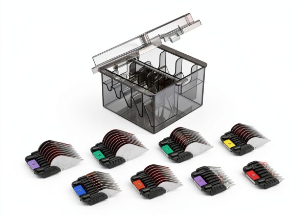 Shernbao Pet Grooming Combs Stainless Steel Guide Set-3