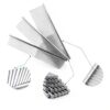 MEDUWEDU Dog Comb Stainless Steel Double Teeth Pet Grooming-3