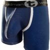 Big Boy Pouch Underwear Modal Rayon Mens Boxer Shorts Blue-2