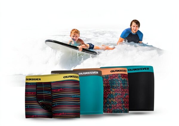 Quiksilver Boys Boxer Briefs Comfortable Stretch Fabric-5