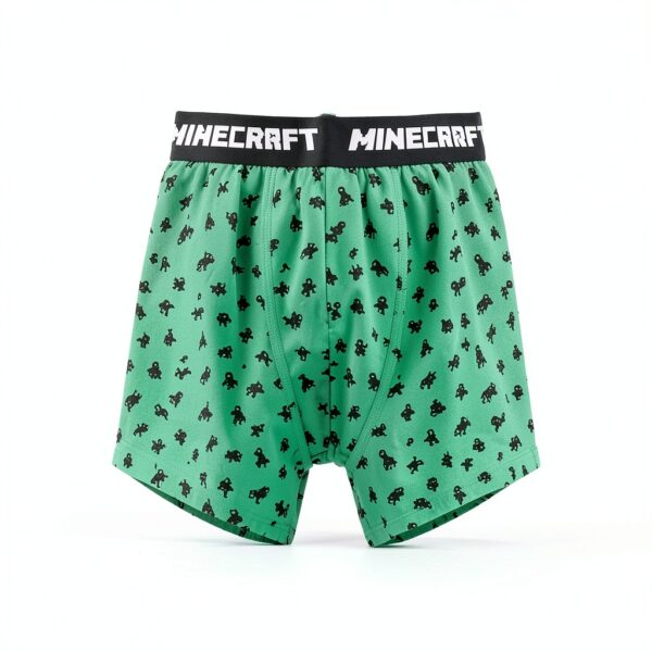 Minecraft Boys Boxer Briefs Soft Cotton 3-Pack-4