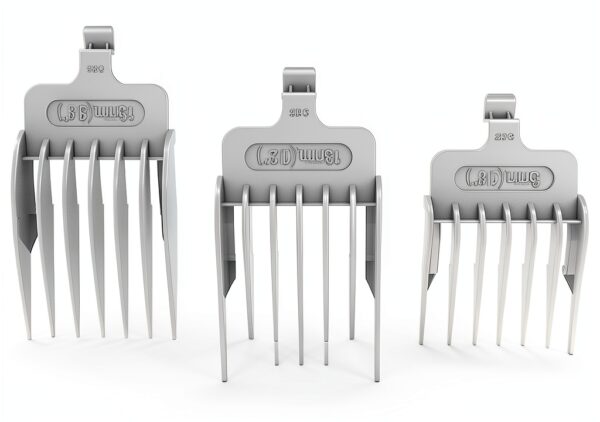 UBROBO PG10 Pet Grooming Guide Combs Set Replacement-0