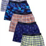 Hanes Boys Boxer Shorts Tagless Cotton Blend Comfort Flex-0