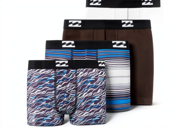 Billabong Boys Underwear Comfortable Stretchy Boxer Briefs-0