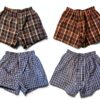 Boys Boxer Shorts ToBeInStyle Comfortable Tartan Plaid-2