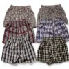 ToBeInStyle Boys Boxer Shorts Cotton Blend Plaid Patterns-6