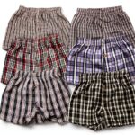 ToBeInStyle Boys Boxer Shorts Cotton Blend Plaid Patterns-0