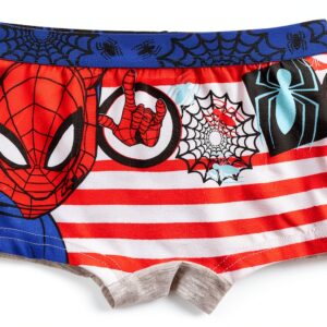 Spiderman Boxers Boys Cotton Elastane Grey Red 6-8 Years-0