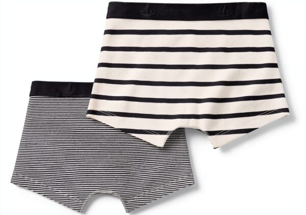 Petit Bateau Boys Boxer Shorts Organic Cotton Multi Color-1