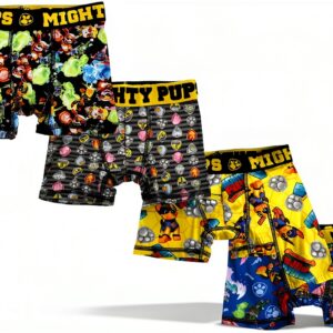Nickelodeon Boys Boxer Shorts Colorful Graphics Elastic-0