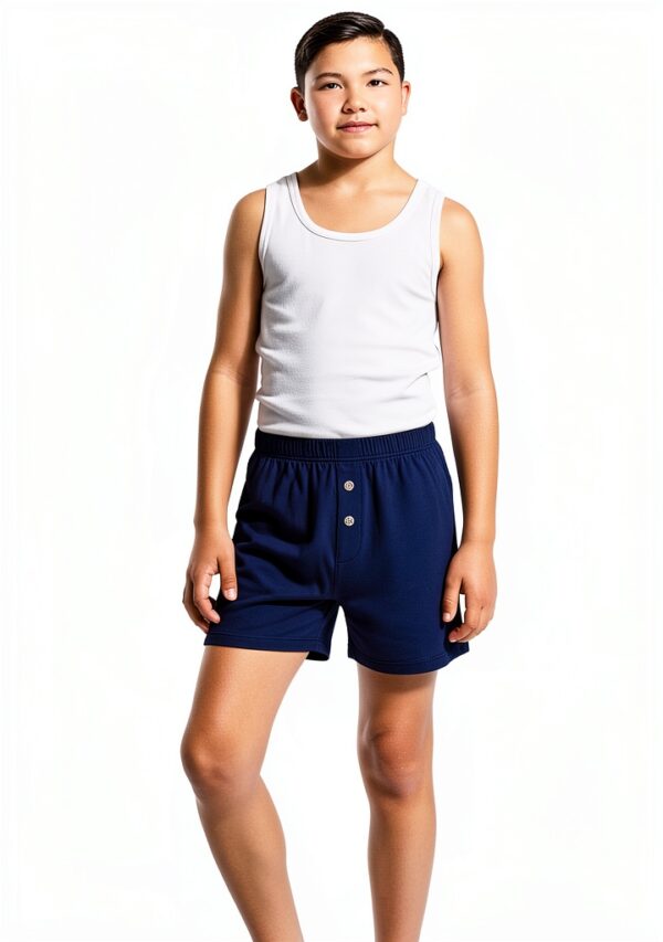 Boys Cotton Boxer Shorts Tagless Comfort Fit 7 Pack-1