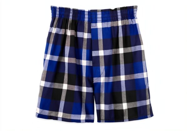 Boys Boxer Shorts Fruit of the Loom Soft Cotton Plaid-1