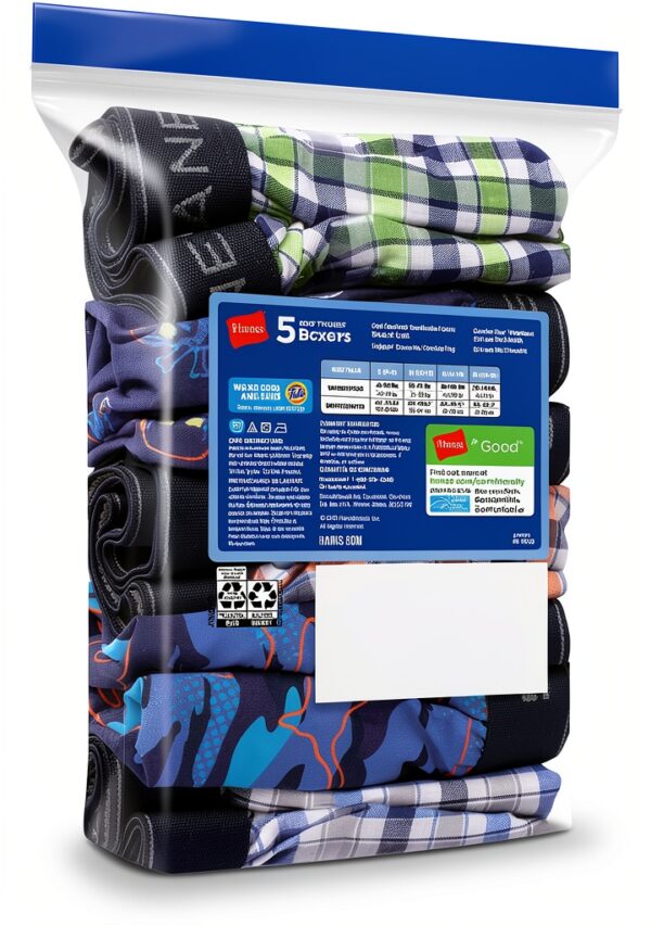 Hanes Boys Boxer Shorts Tagless Cotton Blend Comfort Flex-4