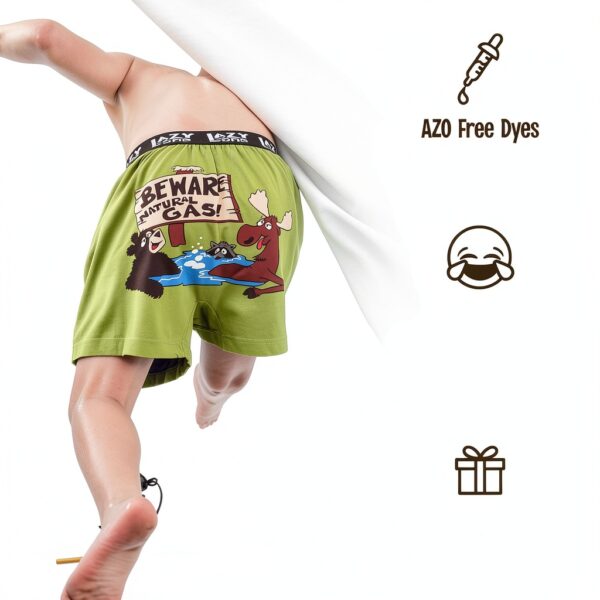 Kids Boxer Shorts Humorous Cotton Boxers Boys Underwear-5