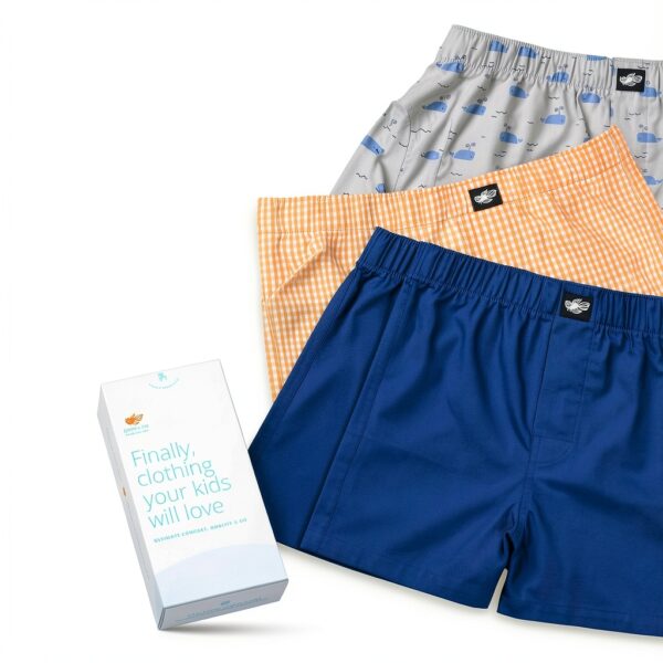 Lucky Me Boys Boxer Shorts 5 Pack Cotton Tagless-3