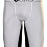 White OG Boys Boxer Shorts Soft Stretch Cotton Spandex Blend-0