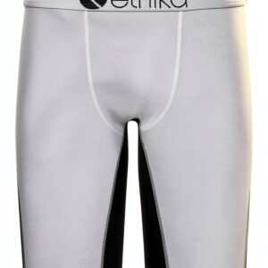 White OG Boys Boxer Shorts Soft Stretch Cotton Spandex Blend-0