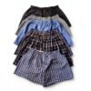 Boys Boxer Shorts ToBeInStyle Comfortable Tartan Plaid-1