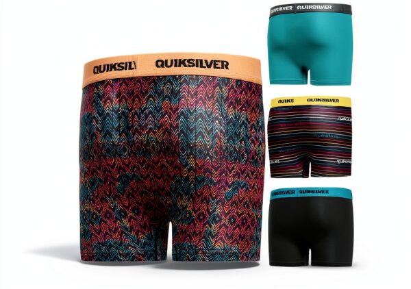 Quiksilver Boys Boxer Briefs Comfortable Stretch Fabric-1