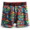 Super Mario Brothers Boxer Briefs Boys 5 Pack Soft Material-5