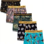 Ztk-1 Boys Boxer Shorts 100 Polyester Machine Washable-0