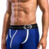 Big Boy Pouch Underwear Modal Rayon Mens Boxer Shorts Blue-1
