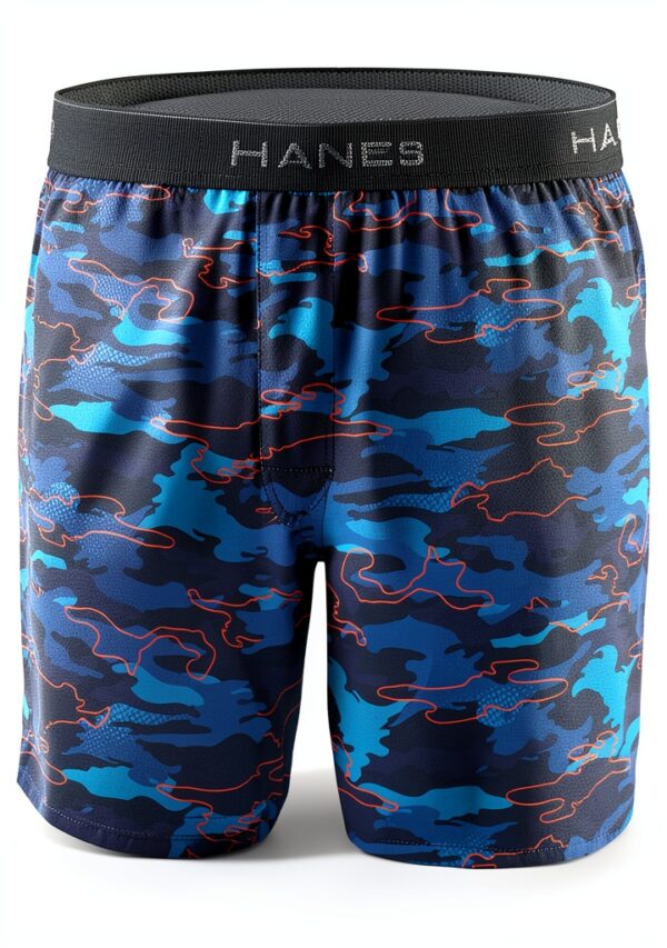 Hanes Boys Boxer Shorts Tagless Cotton Blend Comfort Flex-2
