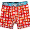 Lan Character Boys Boxer Briefs 5-Pack Polyester Spandex-3