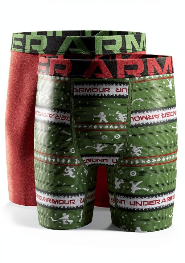 Under Armour Boys Boxer Briefs Performance Athletic Fit-0