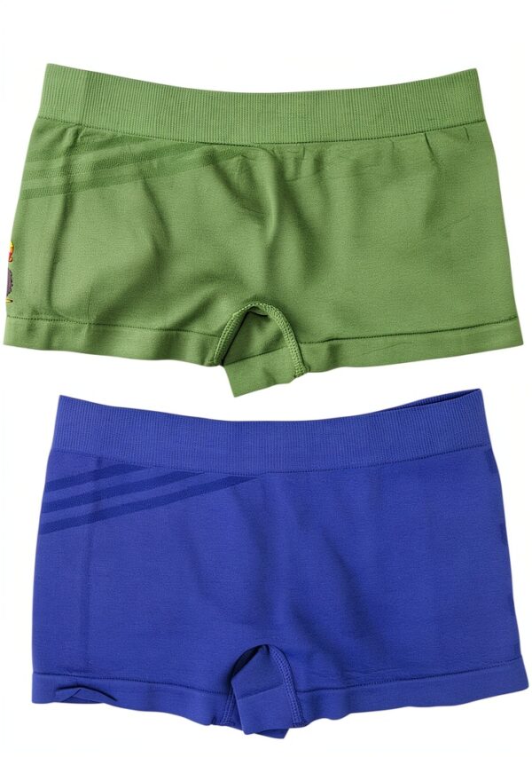 Boys Boxer Briefs Flame Decal Design Six Pack Assorted-2