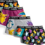 Pokemon Boys Boxers 5-Pack Soft Cotton Fun Design-0