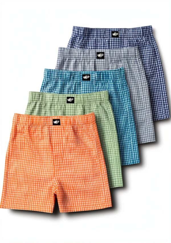 Lucky Me Boys Boxer Shorts 5 Pack Cotton Tagless-0