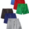 Boys Cotton Boxer Shorts Tagless Comfort Fit 7 Pack-0