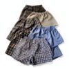 Boys Boxer Shorts ToBeInStyle Comfortable Tartan Plaid-4