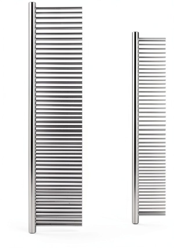 TanDraji Stainless Steel Dog Grooming Comb for Pets-3