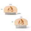 DAOGUAUNG Dog Combs Bamboo Material Gentle Grooming Two Size-1