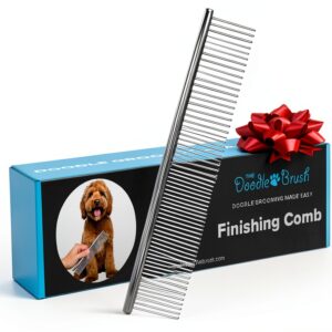 Doodle Brush Stainless Steel Dog Comb Grooming Mat Tangles-0