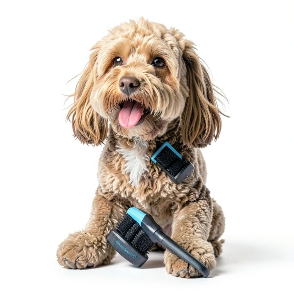 Doodle Brush Stainless Steel Dog Comb Grooming Mat Tangles-4