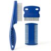 BRILLIRARE Pet Grooming Combs Stainless Steel Teeth-0