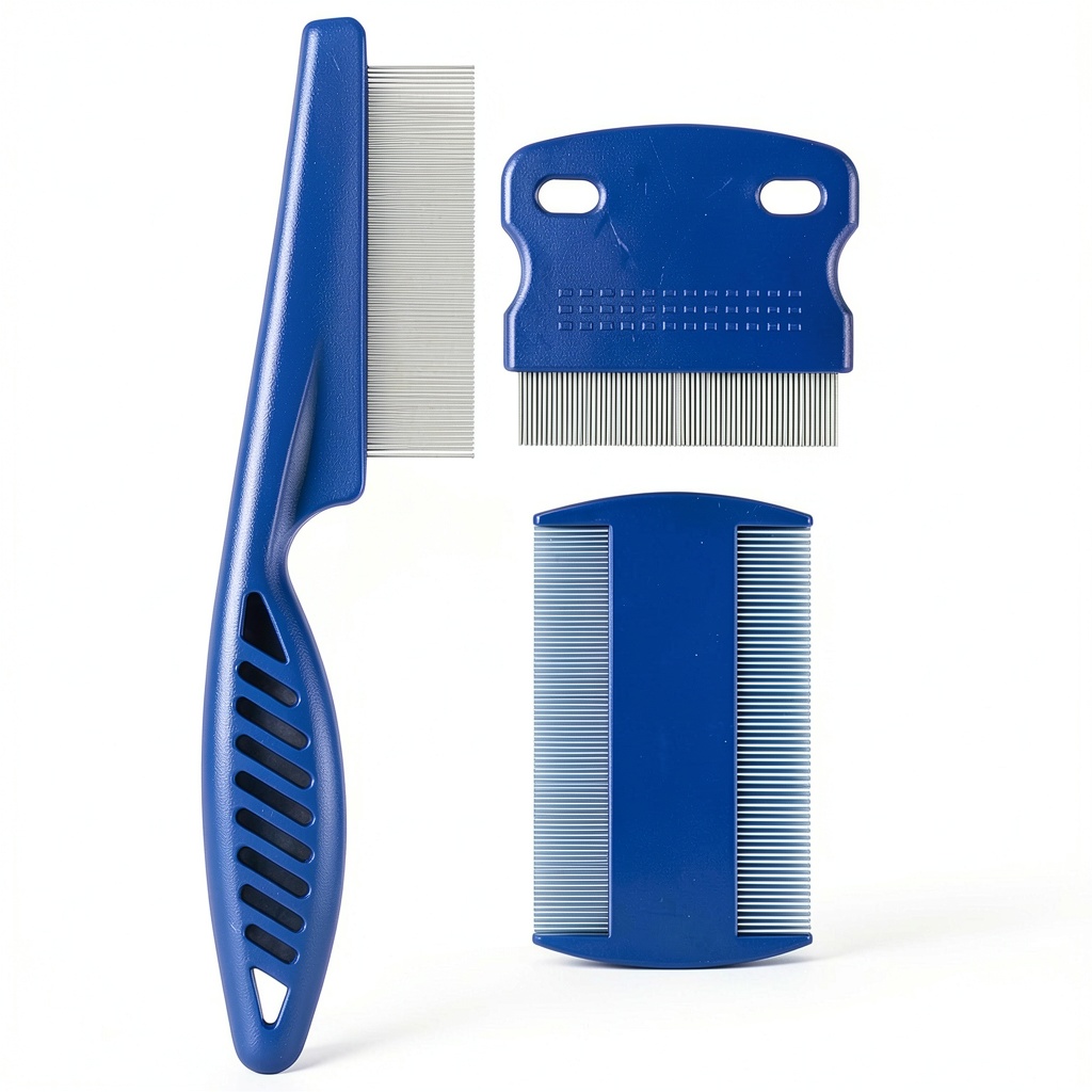 BRILLIRARE pet grooming combs set with stainless steel teeth