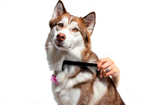 Chicago Comb Carbon Fiber Pet Comb for Dogs and Beards-1