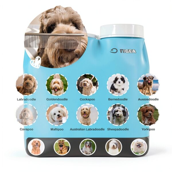 Doodle Brush Stainless Steel Dog Comb Grooming Mat Tangles-6