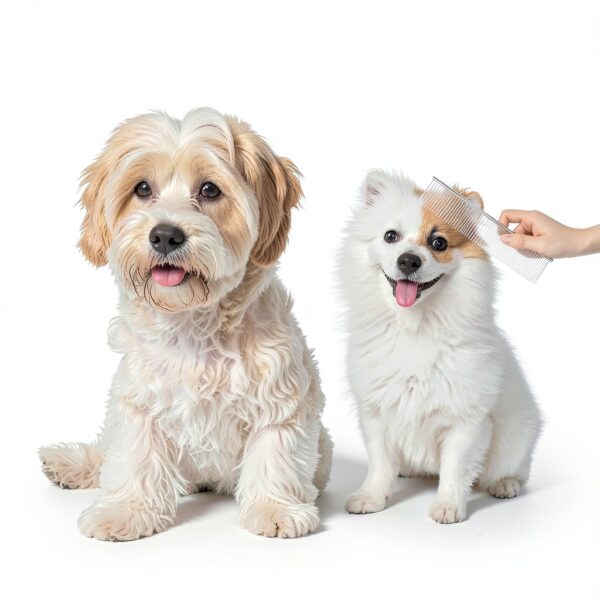 Dog Comb BEVTEE Stainless Steel Grooming Set-5