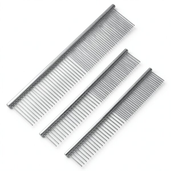 Dog Comb BEVTEE Stainless Steel Grooming Set-0