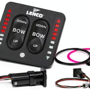 LED Indicator Tactile Switch Kit Pigtail – Lenco Marine Actuator IP54-0