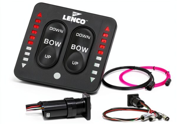 LED Indicator Tactile Switch Kit Pigtail – Lenco Marine Actuator IP54-0